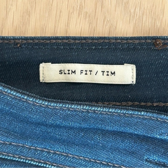 Jack & Jones Slim Fit Tim Button Fly Jeans Premium - Picture 6 of 13